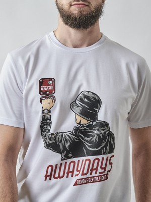 Awaydays T-shirt WHT