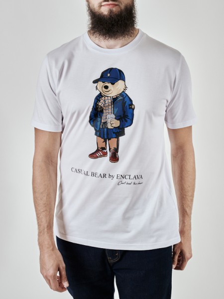 Casual Bear T-shirt WHT
