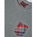 Tartan Pocket T-shirt GRY